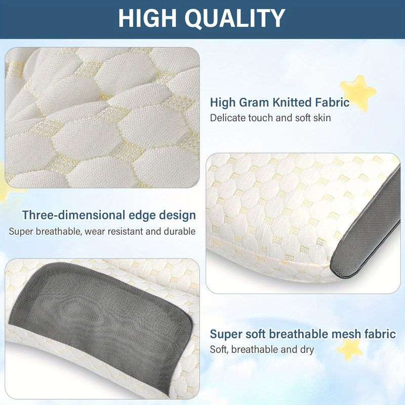 Cuscino da collo multifunzionale slim con nucleo ergonomico