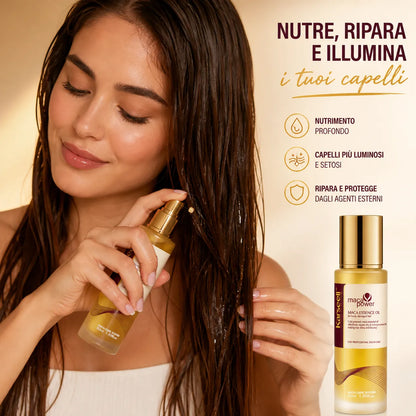 Karseell Maca Care System Siero Capelli 50ml con Olio di Argan – Idratazione Profonda, Riparazione Capelli Danneggiati, Anticrespo, Lucentezza Effetto Specchio, Senza Solfati