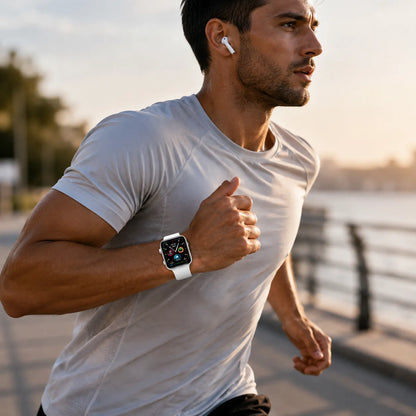 Smartwatch K10 con SIM – Display Touch HD, Chiamate, Monitor Salute e Fitness Tracker