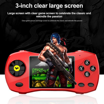 Mini retro console di gioco famiglia pocket lettore di videogiochi con schermo IPS HD da 3 pollici incorporato 620 giochi bambino