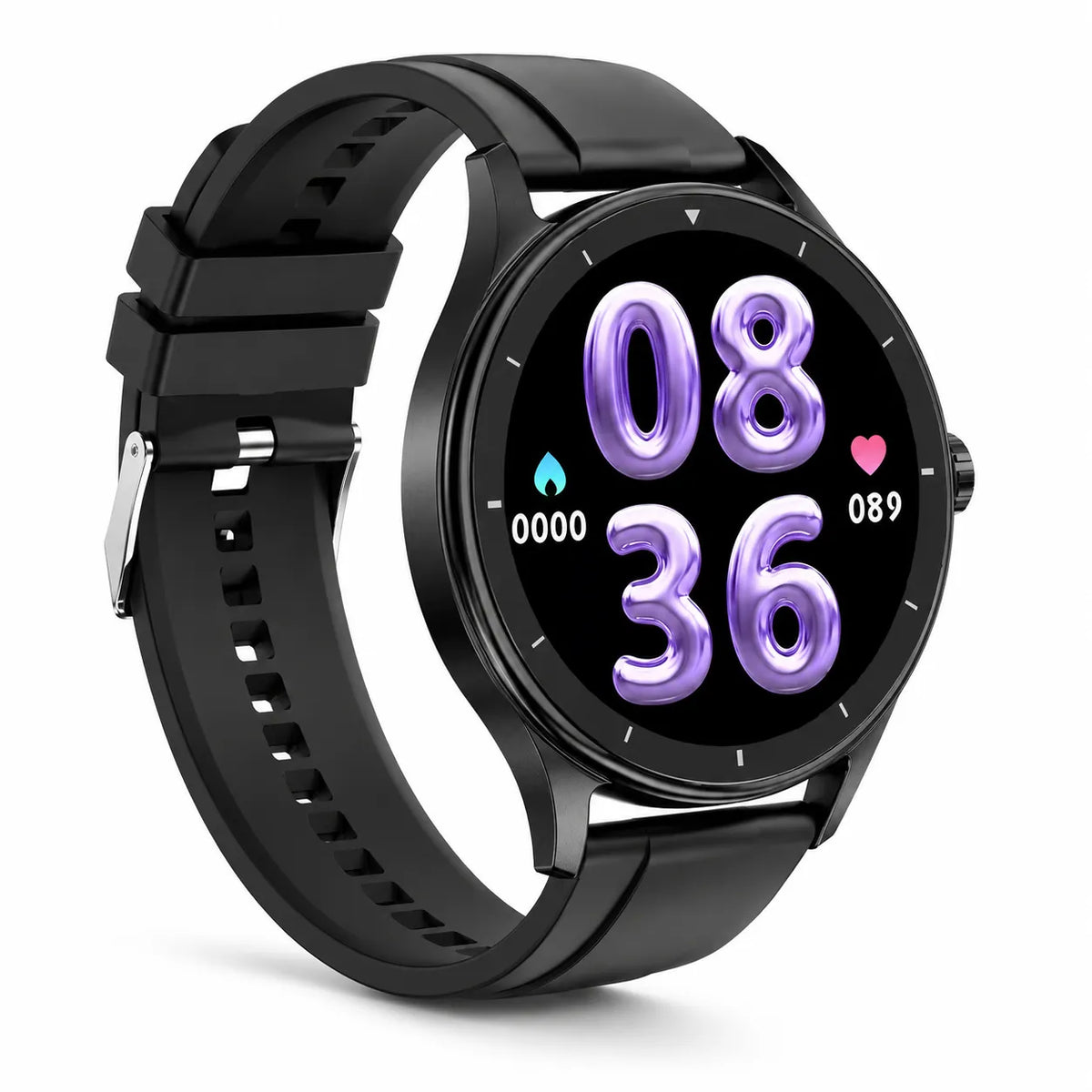 Beauty Miss Smartwatch AMOLED con Chiamate Bluetooth + Orologio – Kit Regalo Completo con 2 Cinturini e Set Bracciali, Fitness Tracker Android iOS