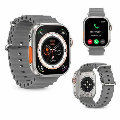 Smartwatch S9 Ultra BIG 49 mm – Display HD 2.1", Chiamate Bluetooth, Monitor Salute, Fitness Tracker, Notifiche e Modalità Sportive