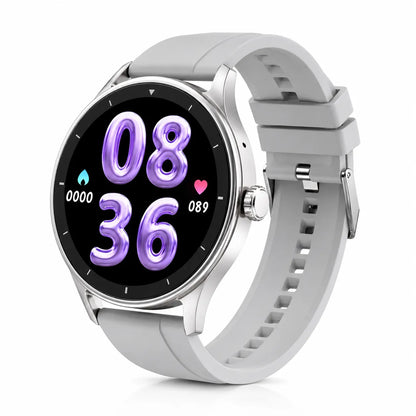 Beauty Miss Smartwatch AMOLED con Chiamate Bluetooth + Orologio – Kit Regalo Completo con 2 Cinturini e Set Bracciali, Fitness Tracker Android iOS