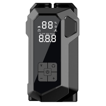 Avviatore di Emergenza Auto 4-in-1 con Compressore 150 PSI e Power Bank – Display LCD e Torcia LED Integrata