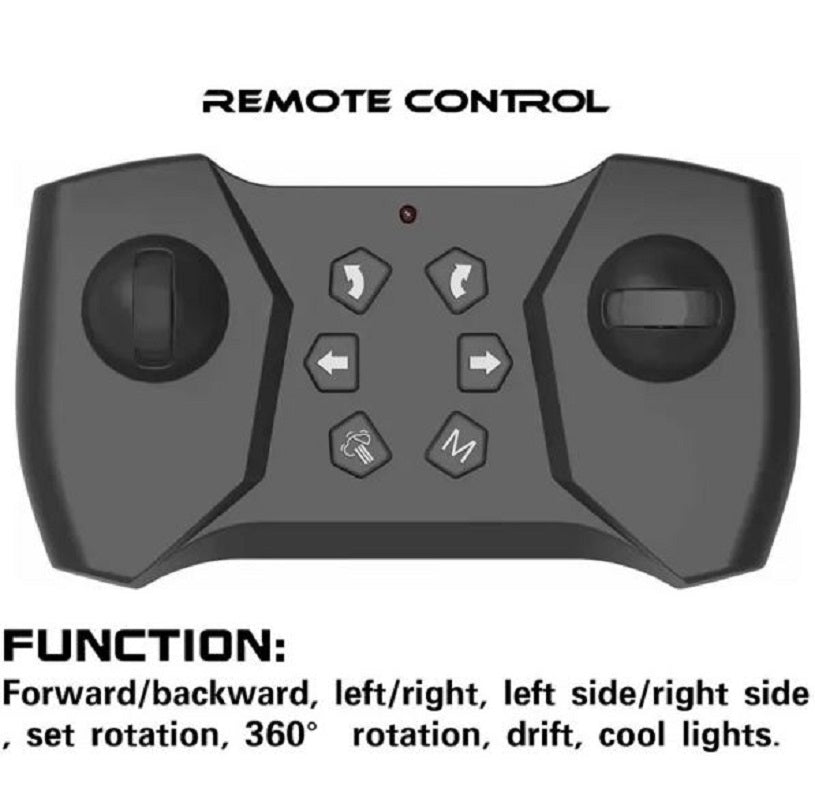 Macchina Telecomandata Radiocomandata Per Bambini Rc Auto Acrobazie Drift Q-Rc25