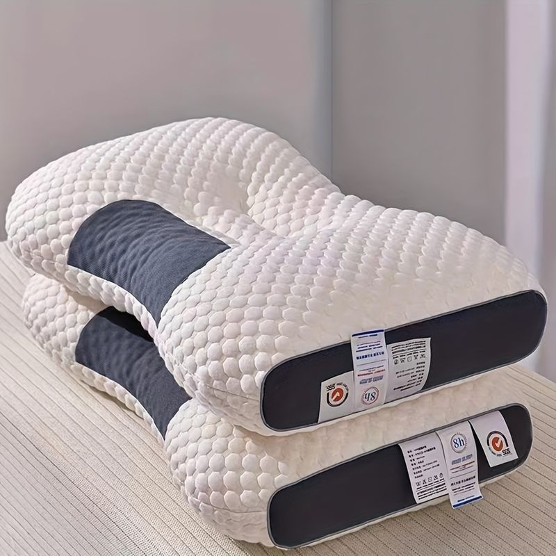 Cuscino da collo multifunzionale slim con nucleo ergonomico