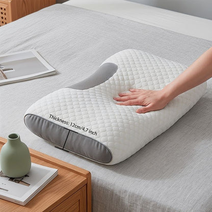 Cuscino da collo multifunzionale slim con nucleo ergonomico