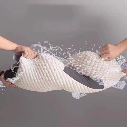 Cuscino da collo multifunzionale slim con nucleo ergonomico