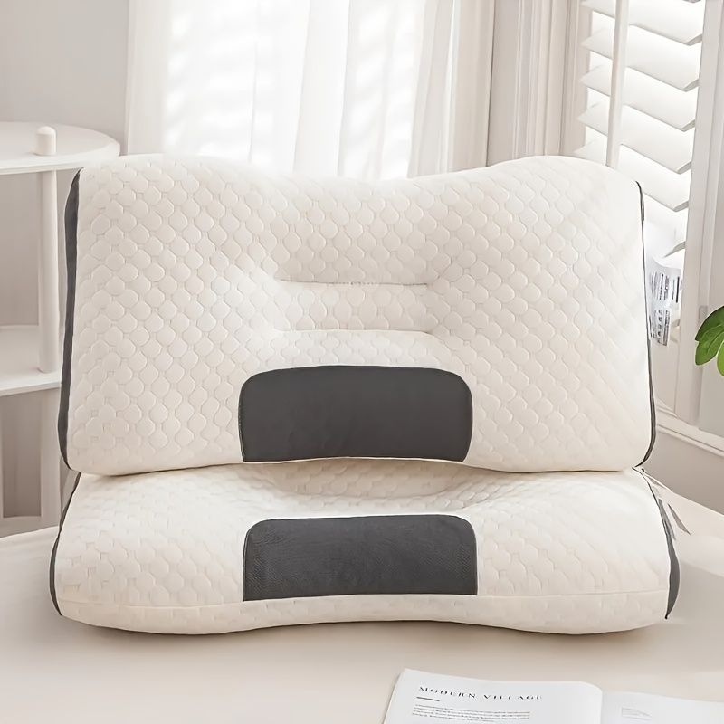 Cuscino da collo multifunzionale slim con nucleo ergonomico