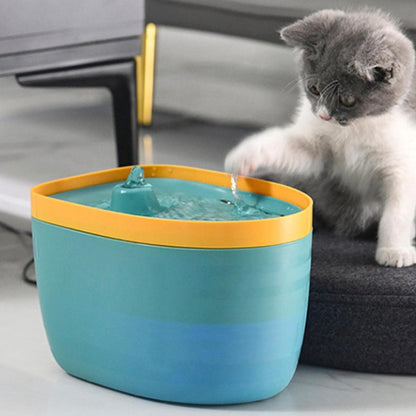 Fontana per gatti abbeveratoio di acqua silenzioso usb elettrico per interni