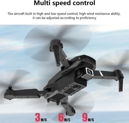 Drone E88/E99 Pieghevole HD WiFi FPV  Mini Quadcottero con Telecomando 2.4GHz