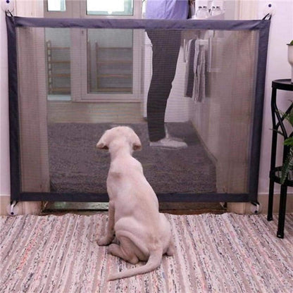 Recinto per cane rete cancelletto casa protezione regolabile animale sicurezza