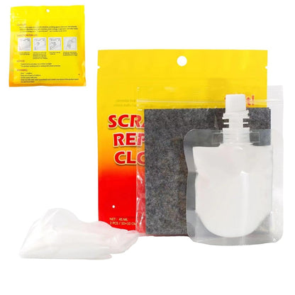 Pasta Riparatrice per Graffi Auto – Kit Restauratore Vernice Multiuso con Gomma Antigraffio