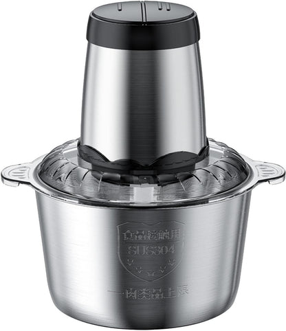 Tritatutto Elettrico da Cucina 3L con Ciotola Staccabile, Motore Potente e Velocità Regolabili, Ideale per Verdure, Cipolle, Frutta e Noci