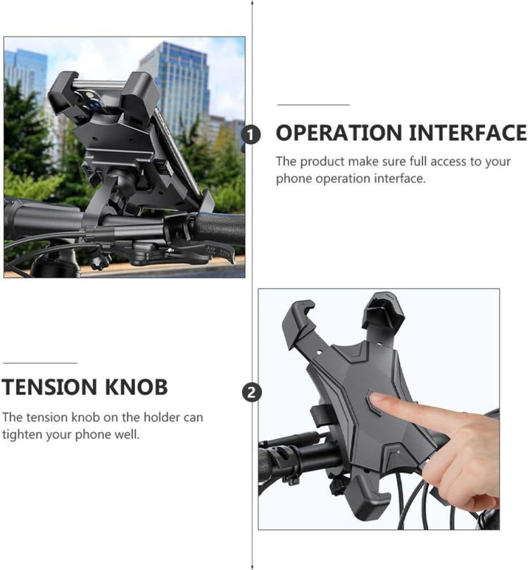 Supporto Telescopico Universale per Smartphone – Per Moto, Scooter e Biciclette