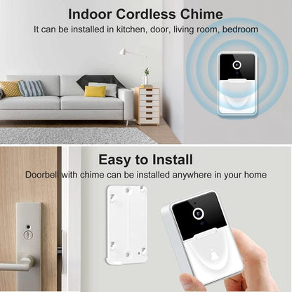Videocitofono Wireless WiFi con Telecamera HD e Visione Notturna
