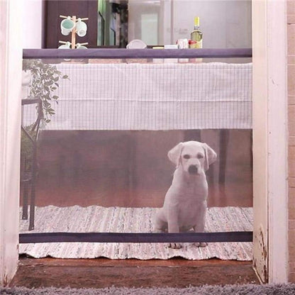Recinto per cane rete cancelletto casa protezione regolabile animale sicurezza
