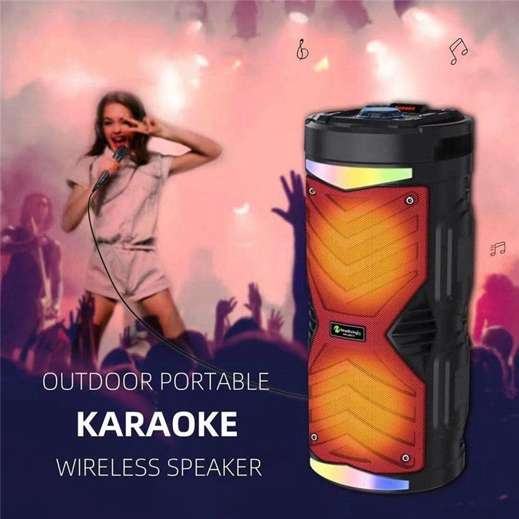 Cassa bluethoot con microfono per karaoke andowl