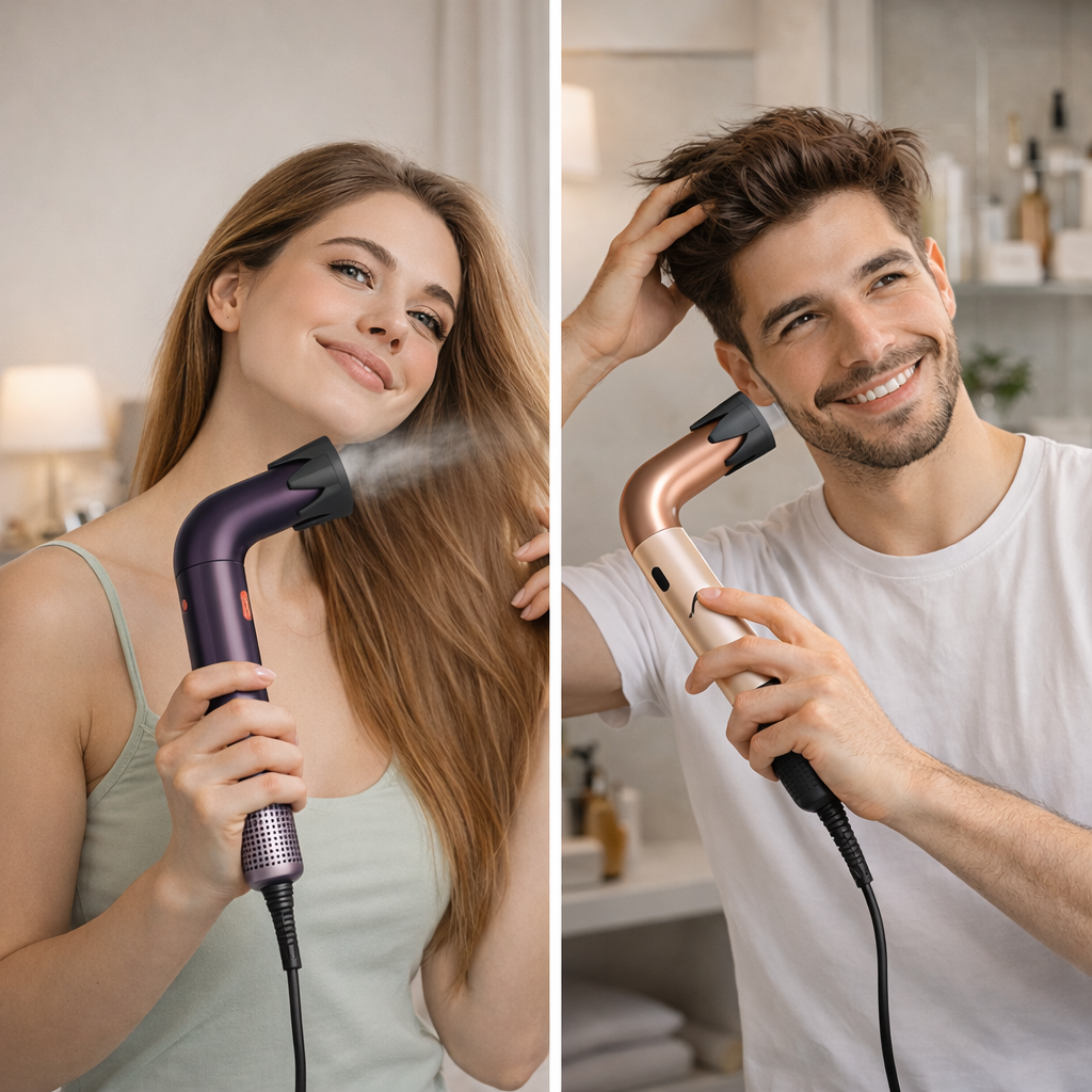 Asciugacapelli Professionale Senza Pale – Tecnologia Vortex Air