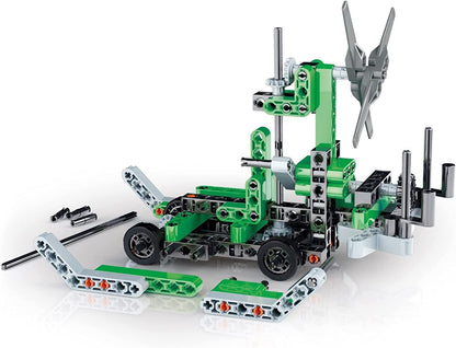 CLEMENTONI Scienza E Gioco Elicottero Trirotore Airboat Kit scientifico dell'aereodinamica e dell'idrodinamica giochi per bambini Elicottero e idroscivolo