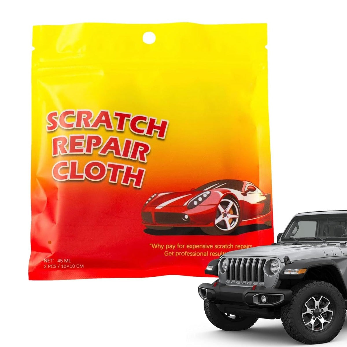 Pasta Riparatrice per Graffi Auto – Kit Restauratore Vernice Multiuso con Gomma Antigraffio