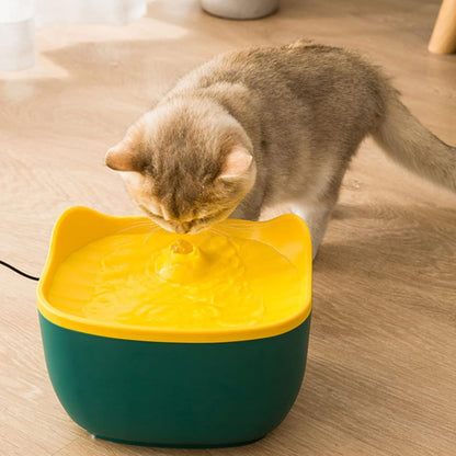 Fontana elettrica per cani e gatti con pompa silenziosa a getto continuo
