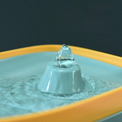 Fontana per gatti abbeveratoio di acqua silenzioso usb elettrico per interni