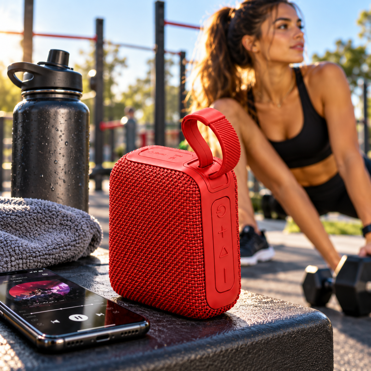 Mini Altoparlante Bluetooth SKYLA SKY-5601 10W 2400mAh Speaker Portatile con Maniglia, USB, TF e Type-C