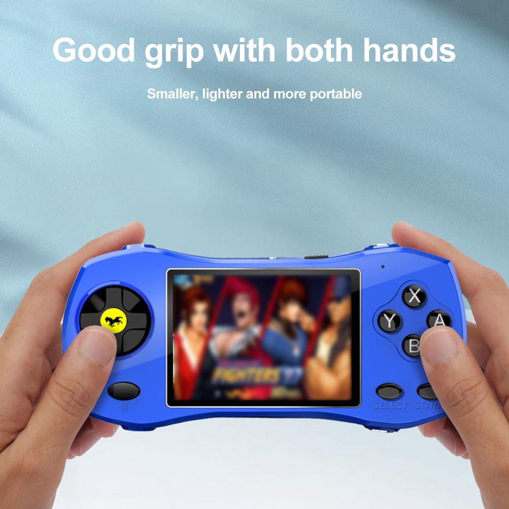 Mini retro console di gioco famiglia pocket lettore di videogiochi con schermo IPS HD da 3 pollici incorporato 620 giochi bambino