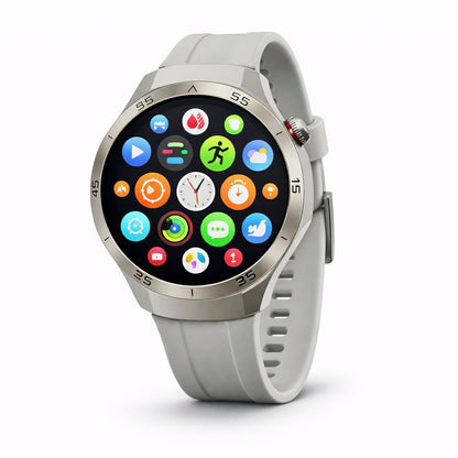 Smartwatch H2 con Chiamate, Notifiche, Monitoraggio Salute e Sport, 3 Cinturini Intercambiabili
