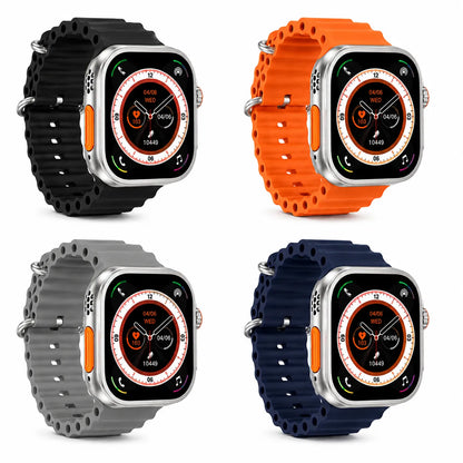 Smartwatch S9 Ultra BIG 49 mm – Display HD 2.1", Chiamate Bluetooth, Monitor Salute, Fitness Tracker, Notifiche e Modalità Sportive