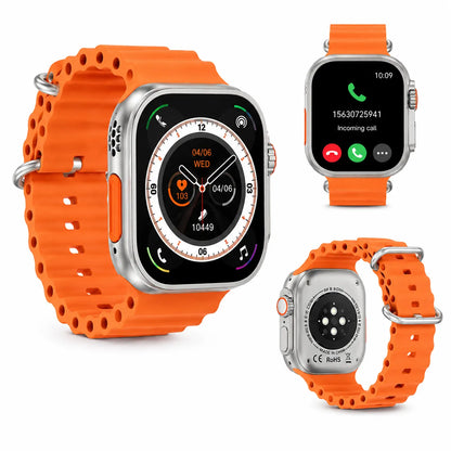 Smartwatch S9 Ultra BIG 49 mm – Display HD 2.1", Chiamate Bluetooth, Monitor Salute, Fitness Tracker, Notifiche e Modalità Sportive