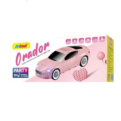 Altoparlante speaker wireless bluetooth forma auto portatile radio 5watt q-yx593