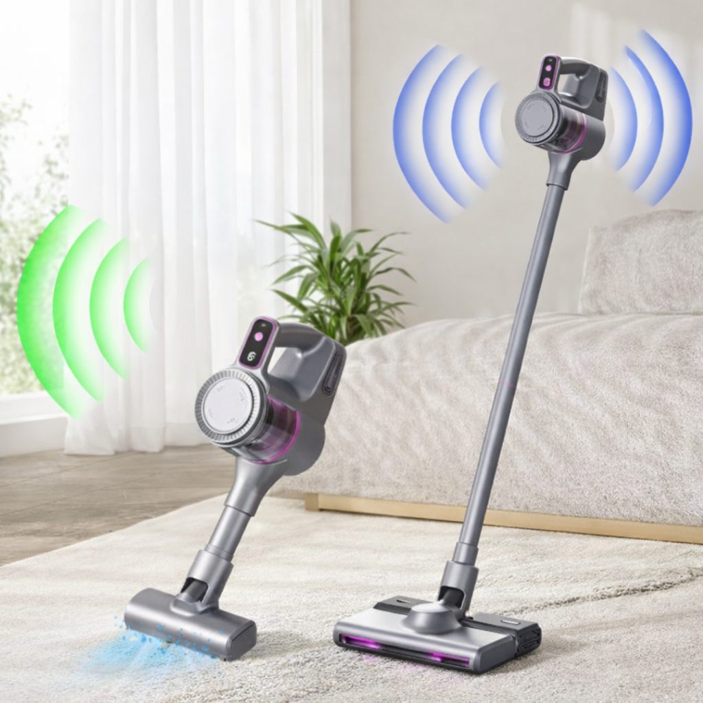 Aspirapolvere Senza Fili 2-in-1 con Funzione Lavaggio/Mop, Portatile e Verticale