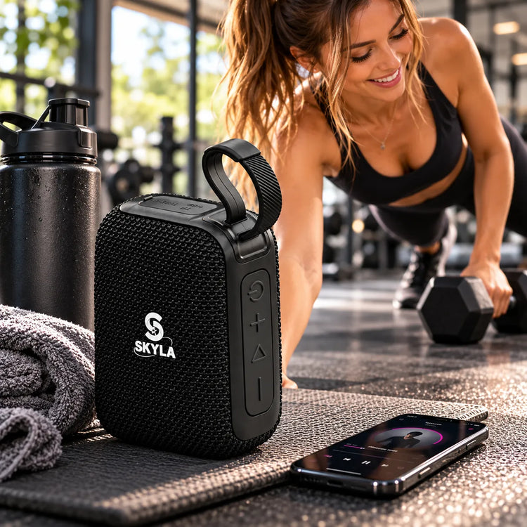 Mini Altoparlante Bluetooth SKYLA SKY-5601 10W 2400mAh Speaker Portatile con Maniglia, USB, TF e Type-C