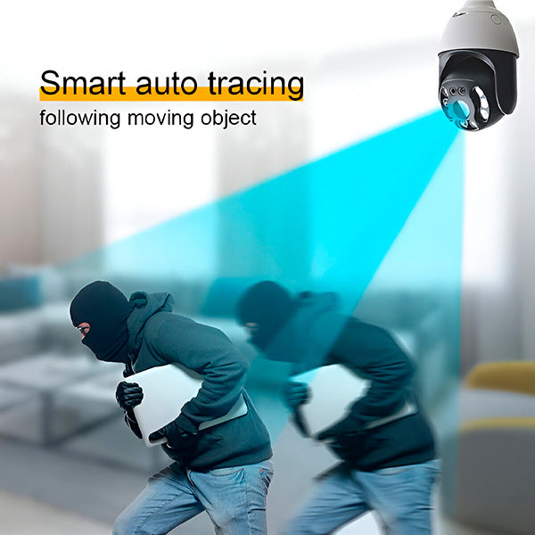 Telecamera Panoramica WiFi 360° con Attacco Lampadina – Controllo da Smartphone