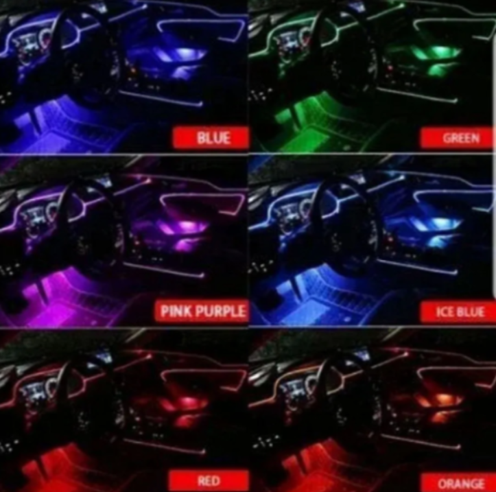 Striscia LED Decorativa RGB  – Illumina e Personalizza la Tua Auto