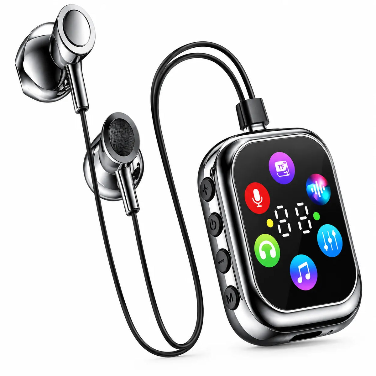 Auricolari Bluetooth 5.4 BTJBL L1 con display LED, microfono e lettore TF/MicroSD