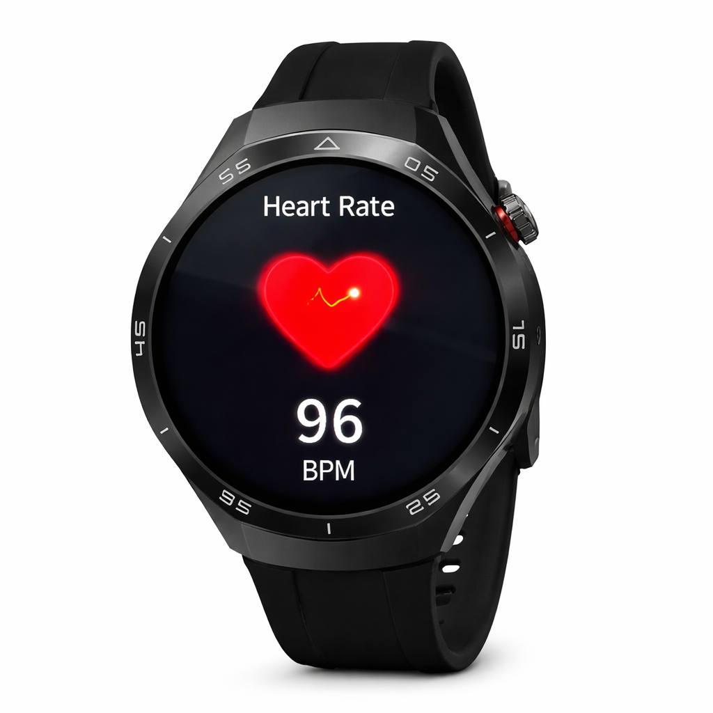 Smartwatch H2 con Chiamate, Notifiche, Monitoraggio Salute e Sport, 3 Cinturini Intercambiabili