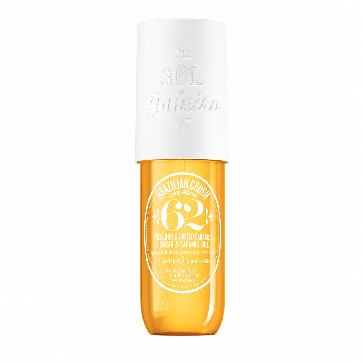 Sol de Janeiro Brazilian Crush Cheirosa 62 – Spray Corpo e Capelli | Fragranza Estiva Pistacchio, Vaniglia e Caramello Salato