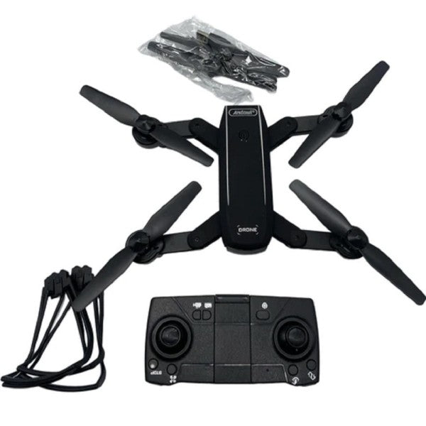 Drone wifi 2,4 ghz fpv pieghevole con fotocamera 720p lama ventola a led Y3 PRO