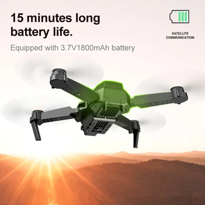 Drone E88/E99 Pieghevole HD WiFi FPV  Mini Quadcottero con Telecomando 2.4GHz