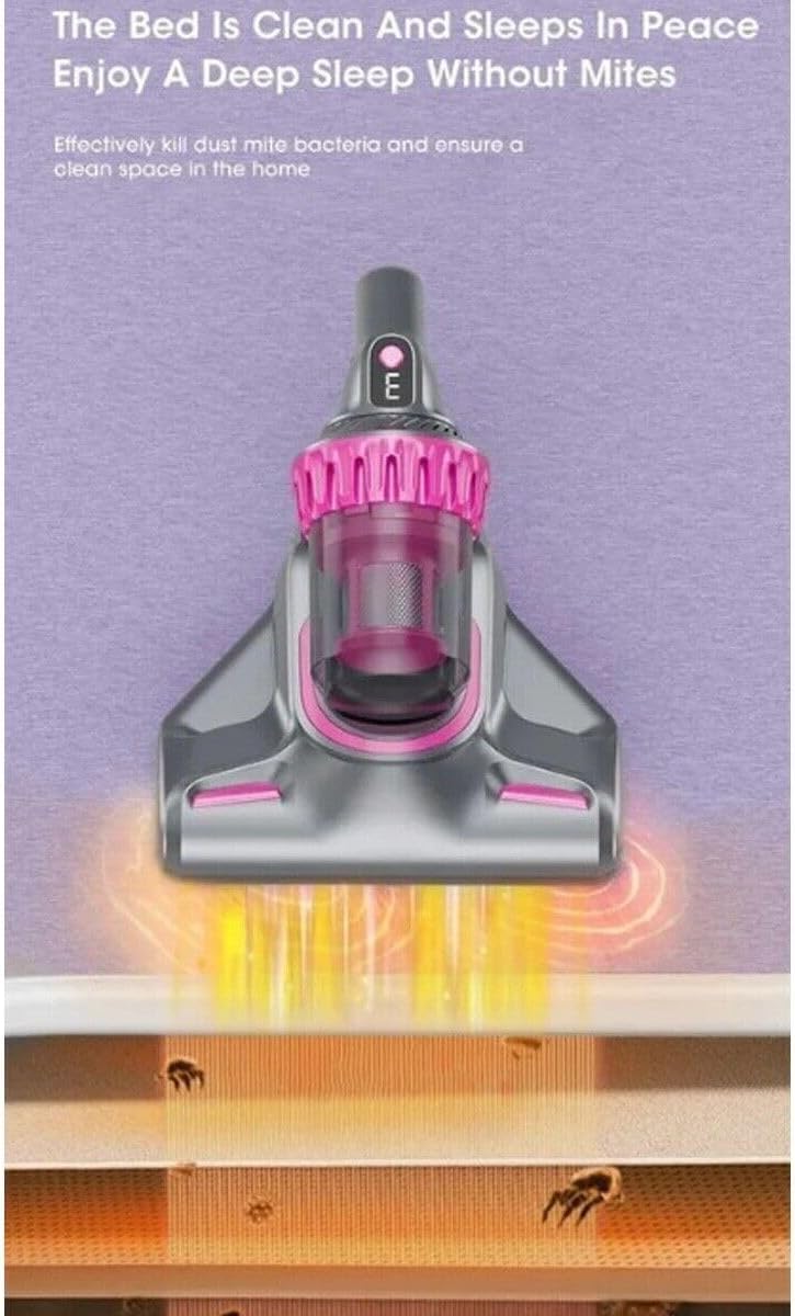 Aspirapolvere Senza Fili 4 in 1 – Rimuovi acari  Potente, Versatile e Ricaricabile
