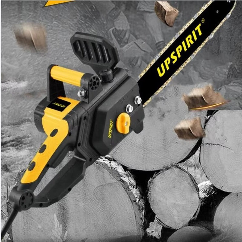 Motosega Elettrica 1800W 16" (40 cm) | Utensile Multifunzione per Taglio Legna e Potatura | Motosega Cablata con Protezione di Sicurezza