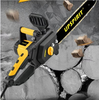 Motosega Elettrica 1800W 16" (40 cm) | Utensile Multifunzione per Taglio Legna e Potatura | Motosega Cablata con Protezione di Sicurezza