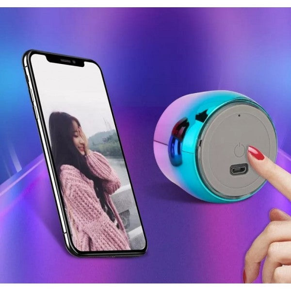 Mini speaker wireless q-yx9c altoparlante bluetooth 5.0 portatile senza fili 3w