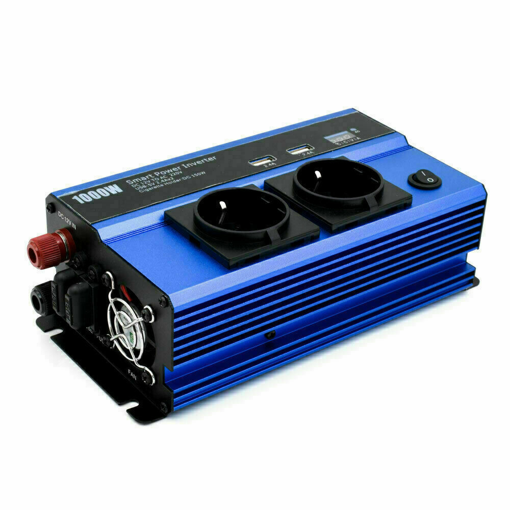 Inverter 1500w 12v 230v trasformatore tensione convertitore potenza camper auto