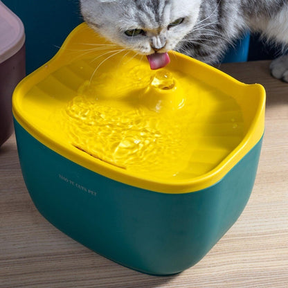 Fontana elettrica per cani e gatti con pompa silenziosa a getto continuo