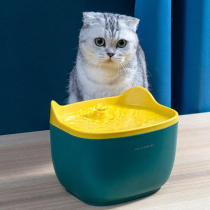 Fontana elettrica per cani e gatti con pompa silenziosa a getto continuo