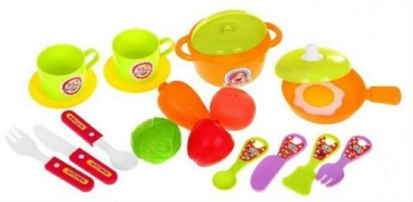 La cucina in valigetta completa di accessori